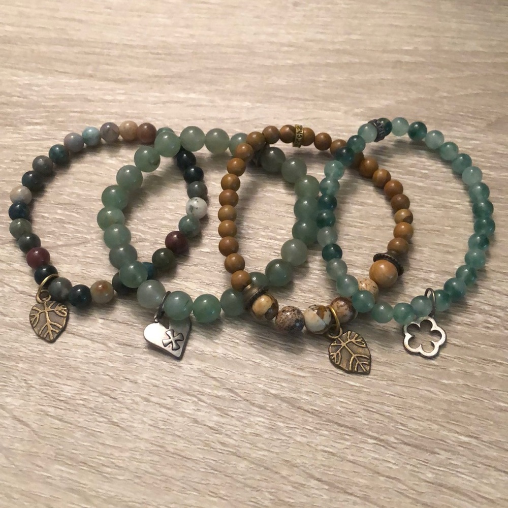 Beaded bracelets